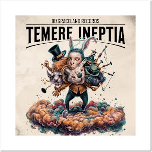 Dizgraceland Records Temere Ineptia Posters and Art